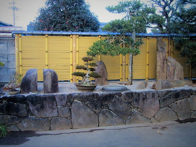 垣根の改修