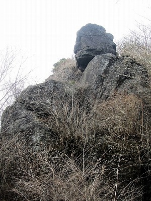 大仏石/筑波山、登山、筑波石、自然